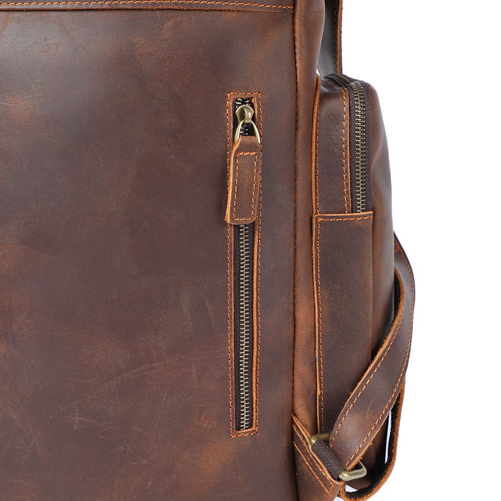 Sac à dos en cuir pour ordinateur 23 L – Hore — 19
