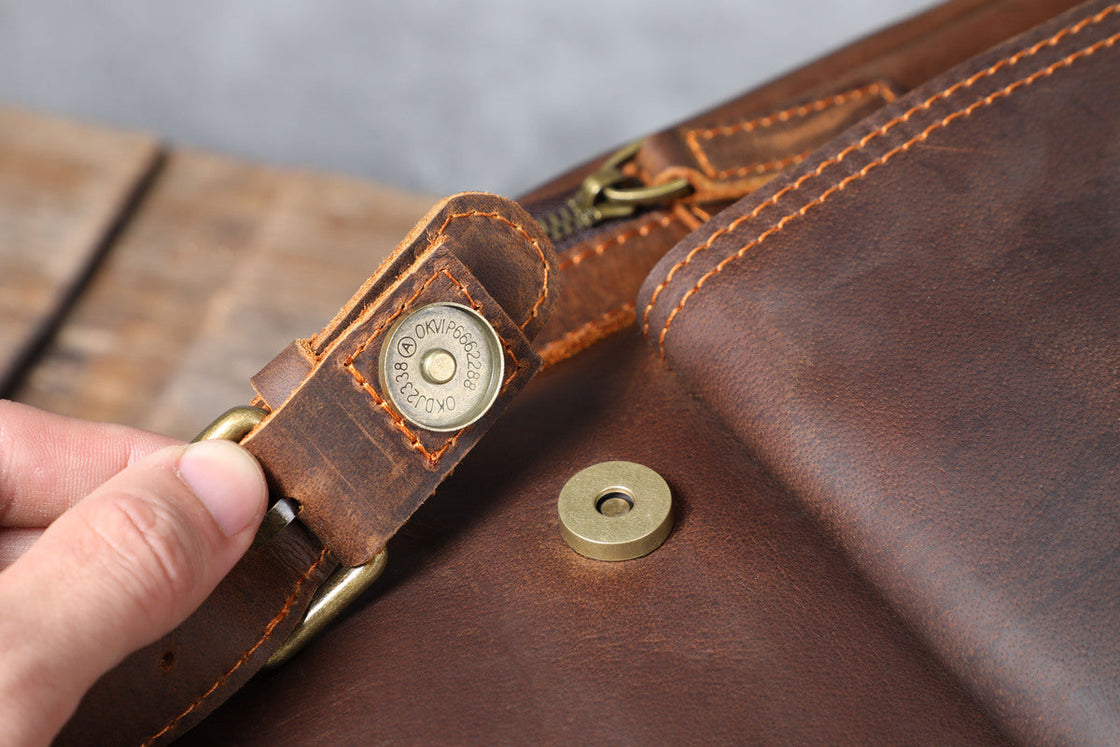 Sac à dos en cuir pour ordinateur 23 L – Hore — 54