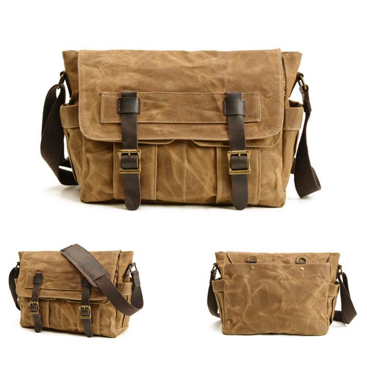 Canvas schoudertas 15 L – Houston — 37