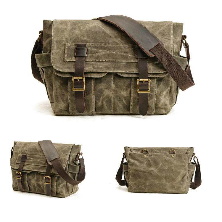 Canvas schoudertas 15 L – Houston — 38