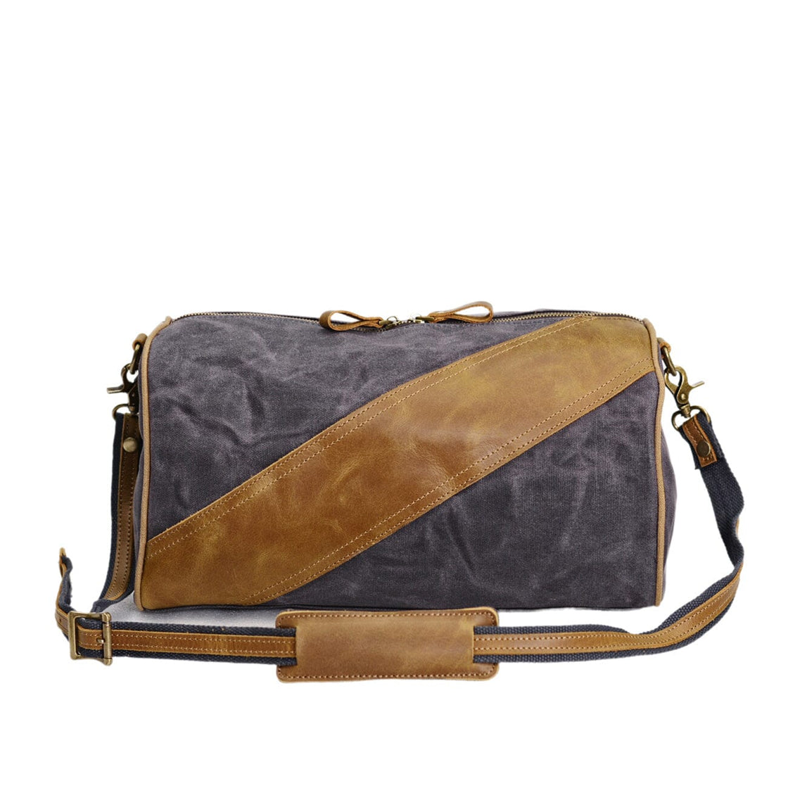 Indianapolis — Waxed Canvas & Leather Sling Bag, image 4