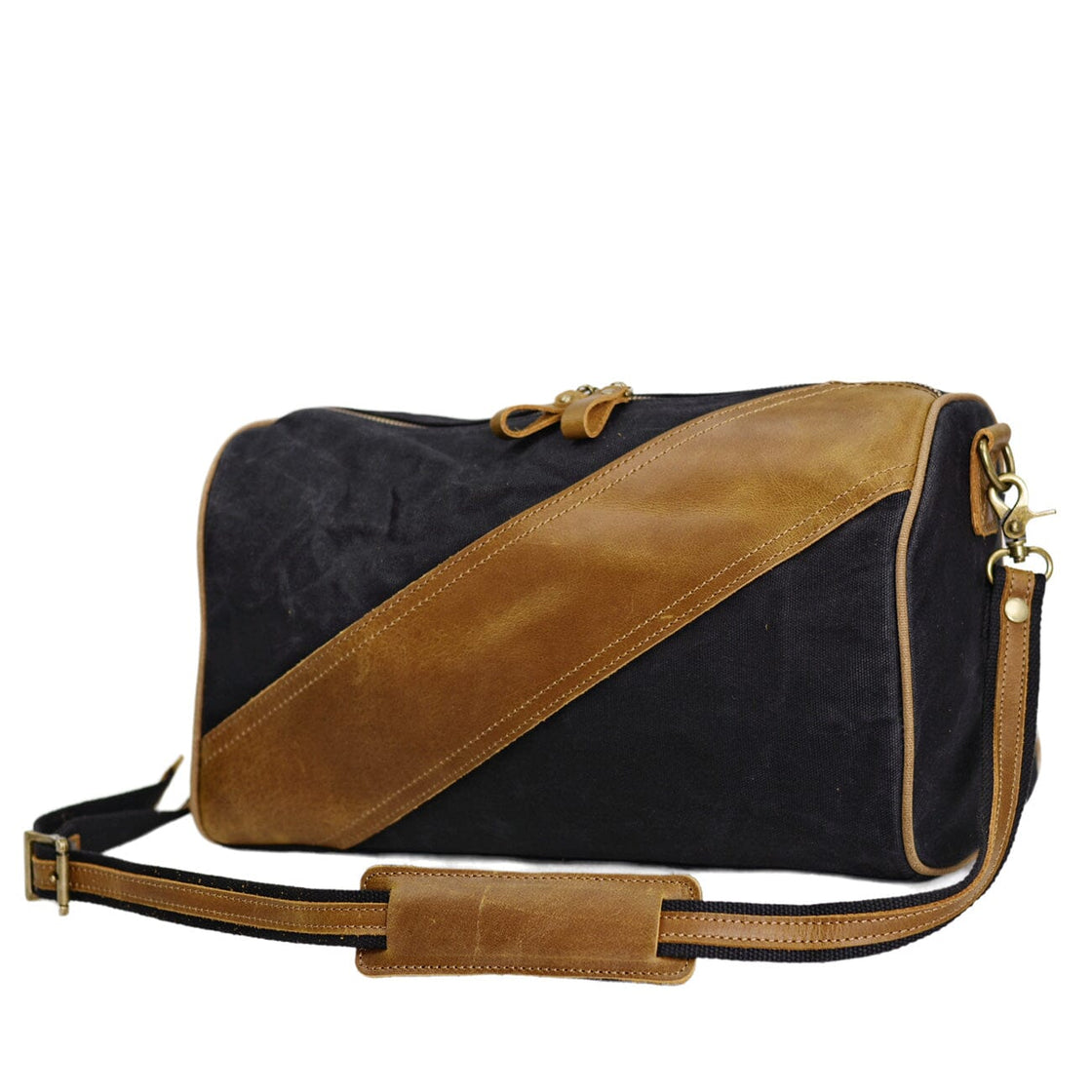 Indianapolis — Waxed Canvas & Leather Sling Bag, image 6