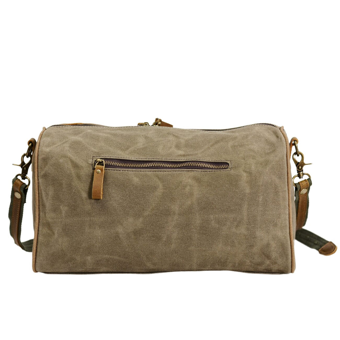 Indianapolis — Waxed Canvas & Leather Sling Bag, image 9