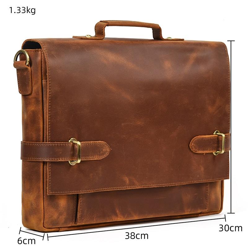 Leren schoudertas 10 L – Itaka — 4
