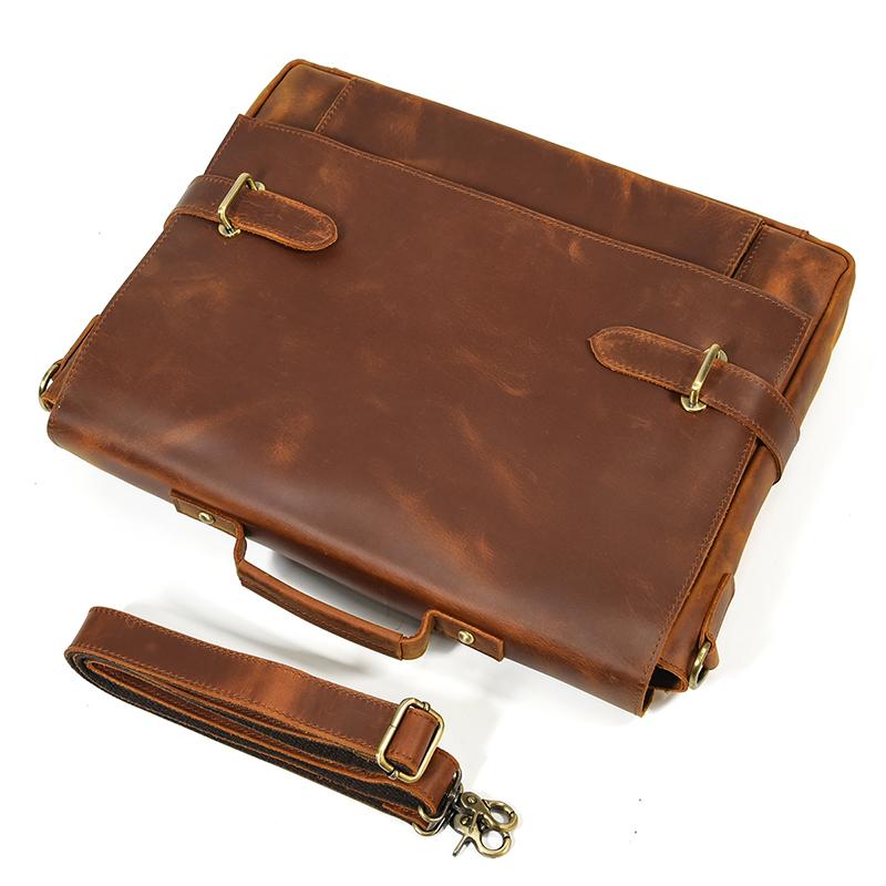 Leren schoudertas 10 L – Itaka — 9