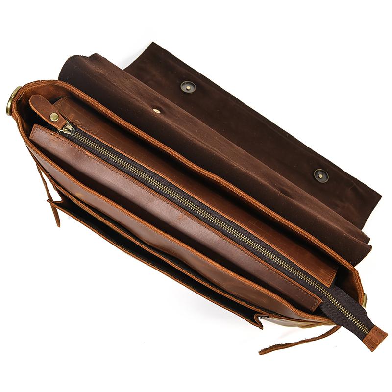 Leren schoudertas 10 L – Itaka — 12