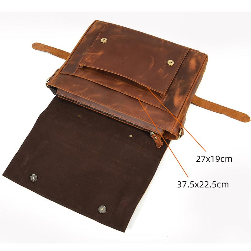 Leren schoudertas 10 L – Itaka — 13