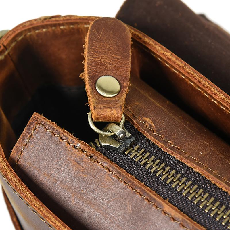 Leren schoudertas 10 L – Itaka — 25