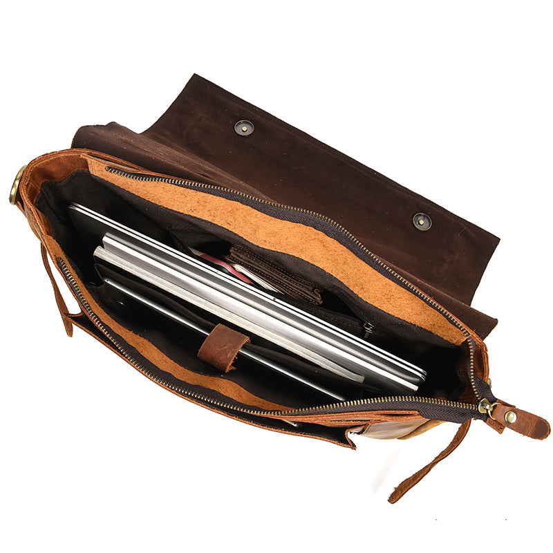 Leren schoudertas 10 L – Itaka — 37