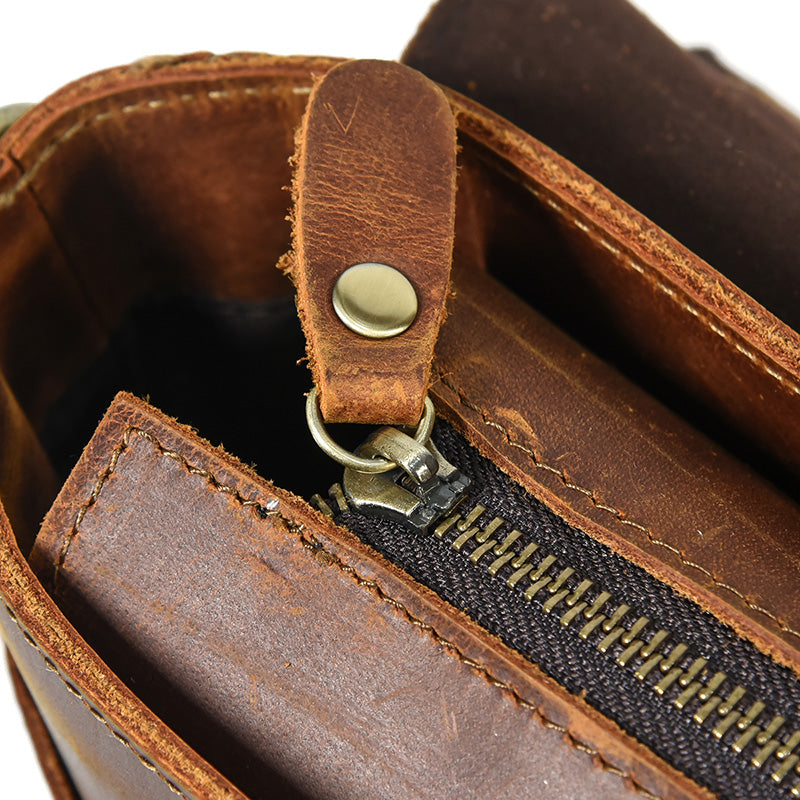 Leren schoudertas 10 L – Itaka — 43