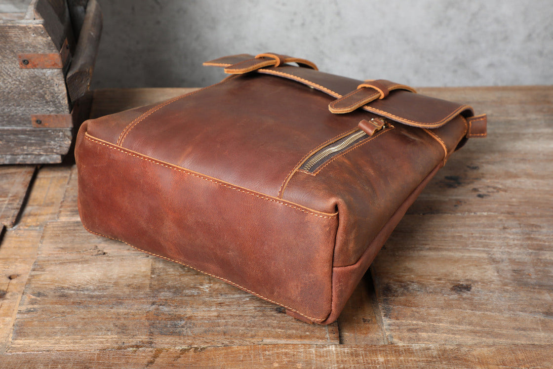 sac à dos en cuir femme