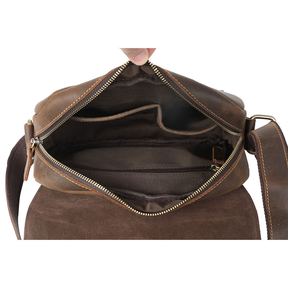 Leder-Umhängetasche 3,6 L – Jaya — 7