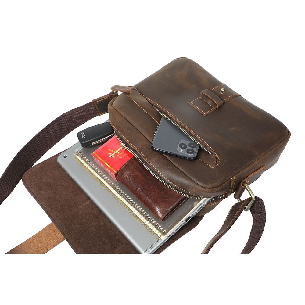 Leder-Umhängetasche 3,6 L – Jaya — 8
