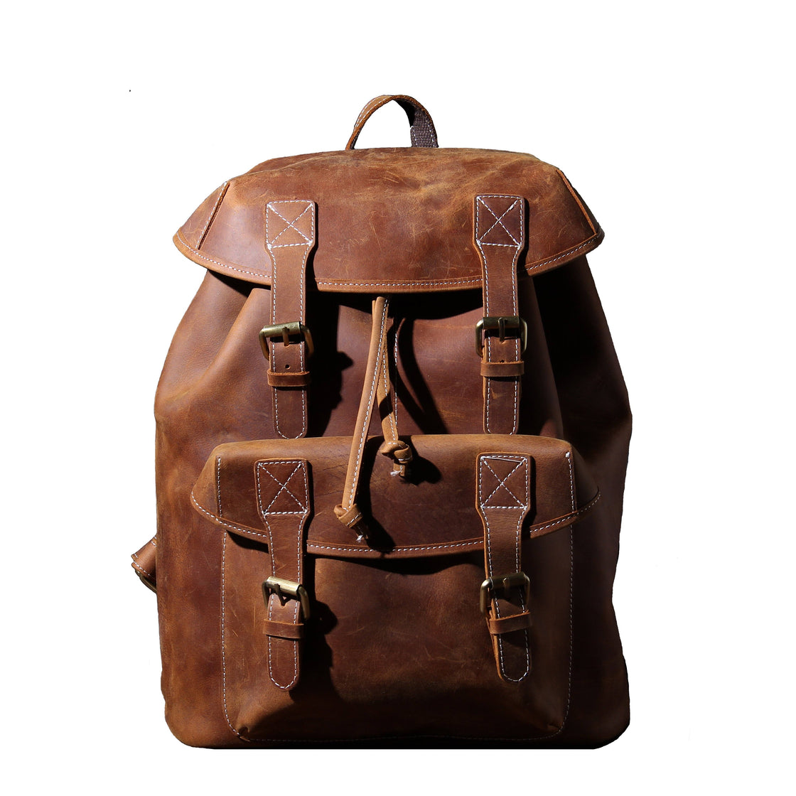 Kalinka — Leather Knapsack, image 1