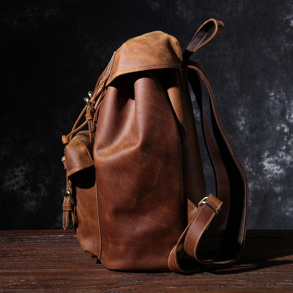 Kalinka — Leather Knapsack, image 5