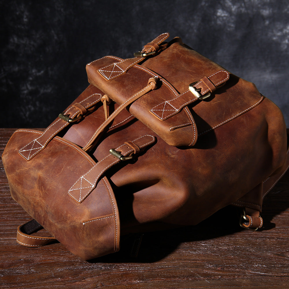 Kalinka — Leather Knapsack, image 7