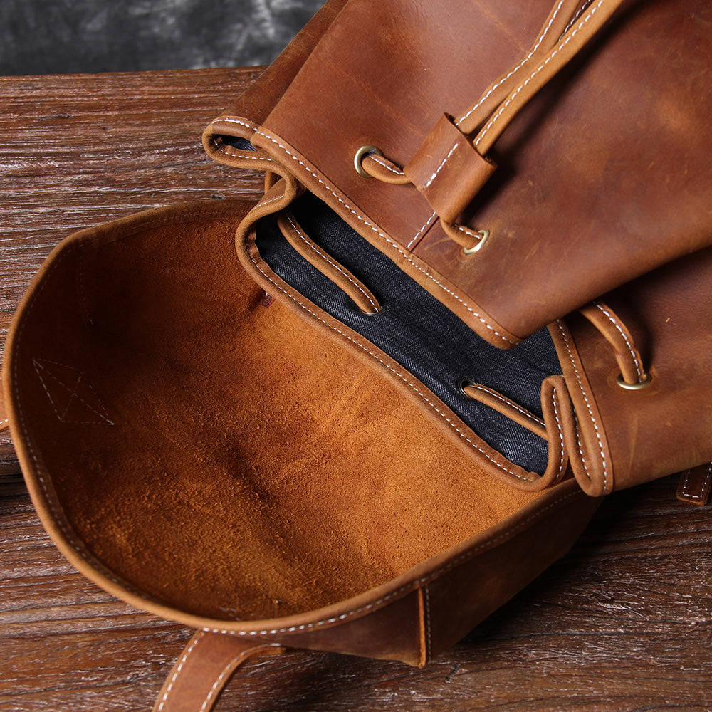 Kalinka — Leather Knapsack, image 9