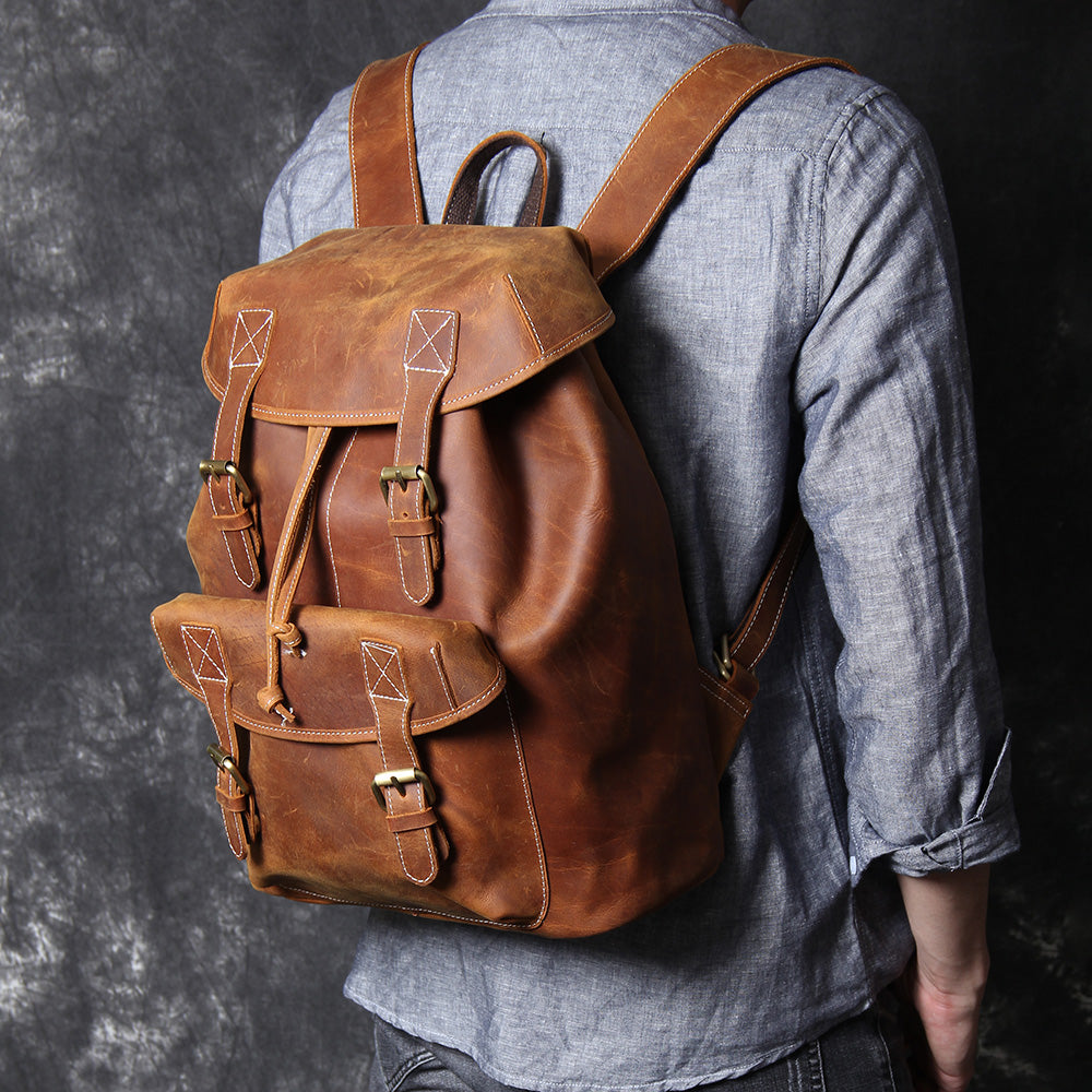 Kalinka — Leather Knapsack, image 11