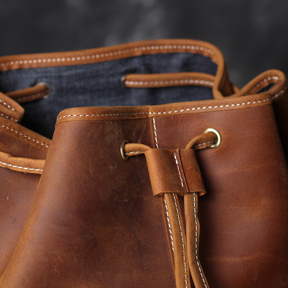Kalinka — Leather Knapsack, image 15