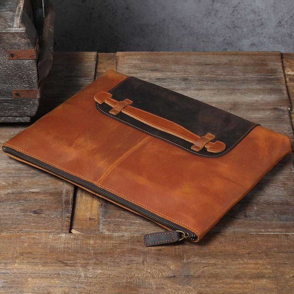Laptophülle aus Leder – Kaora — 12