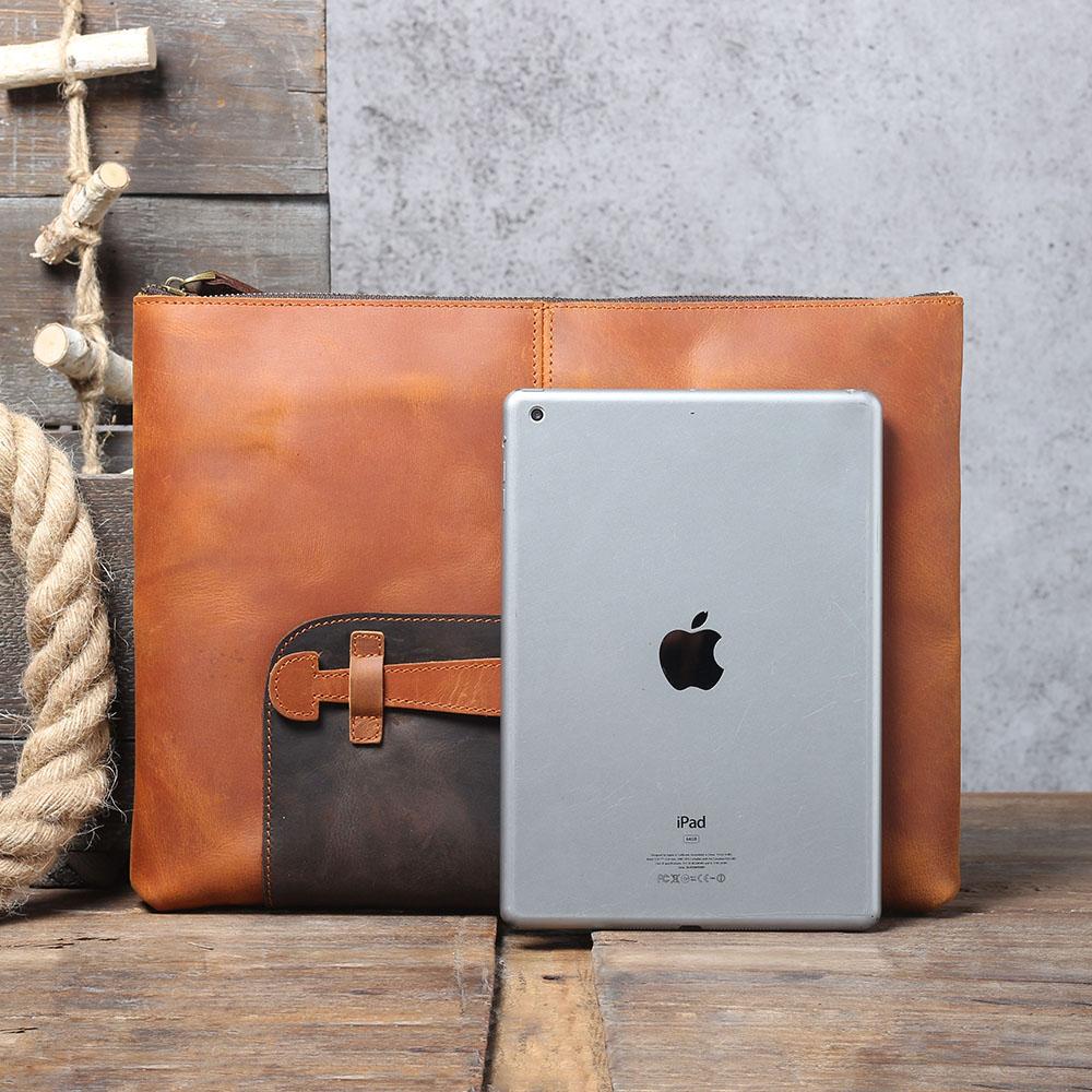 Laptophülle aus Leder – Kaora — 14