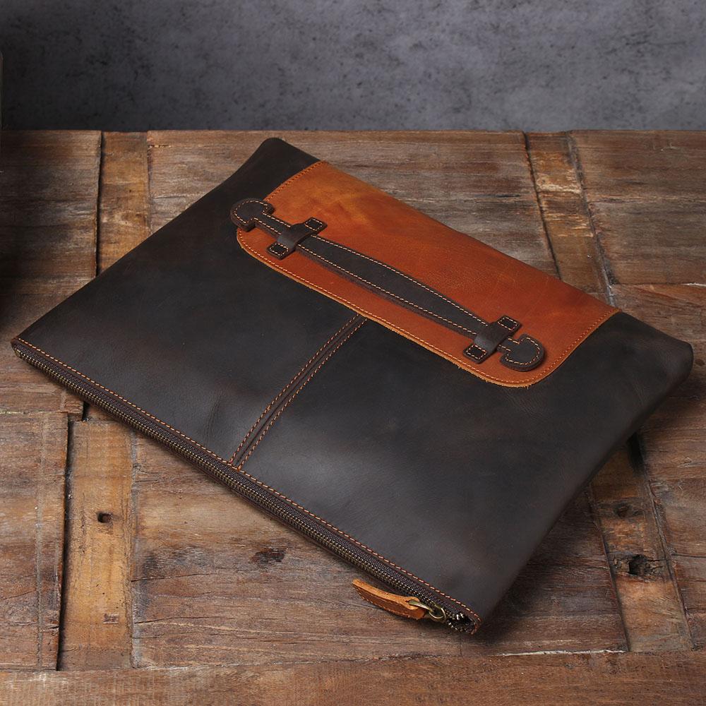 Laptophülle aus Leder – Kaora — 39