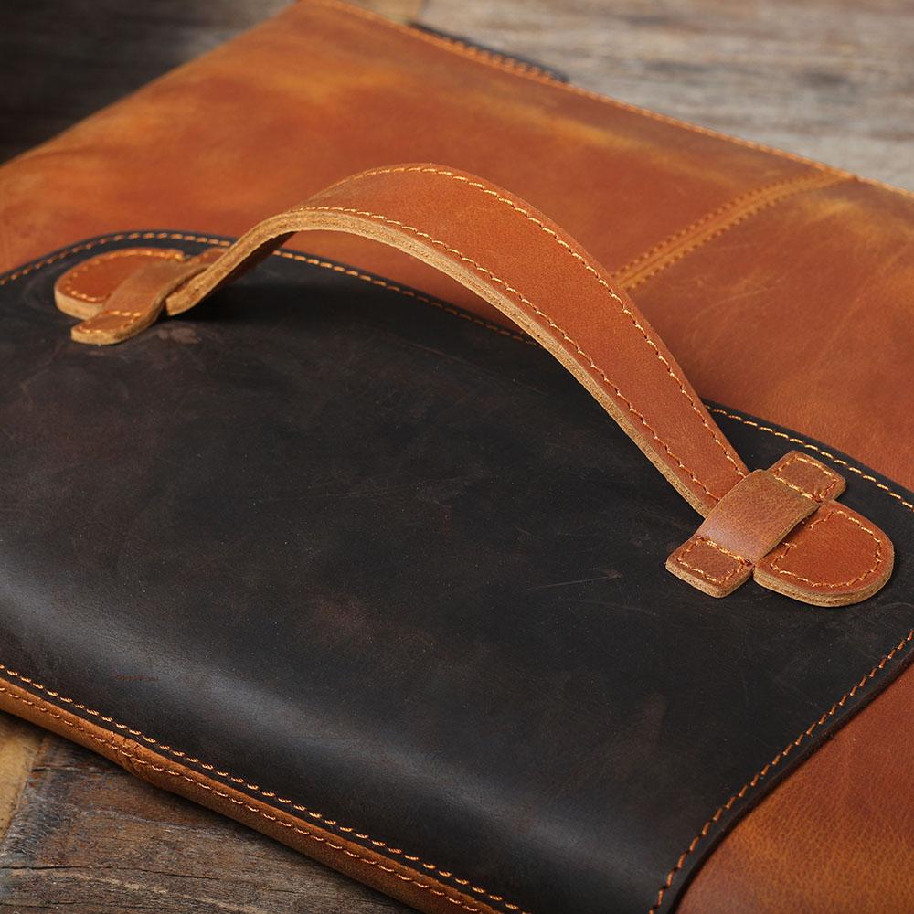 Laptophülle aus Leder – Kaora — 42