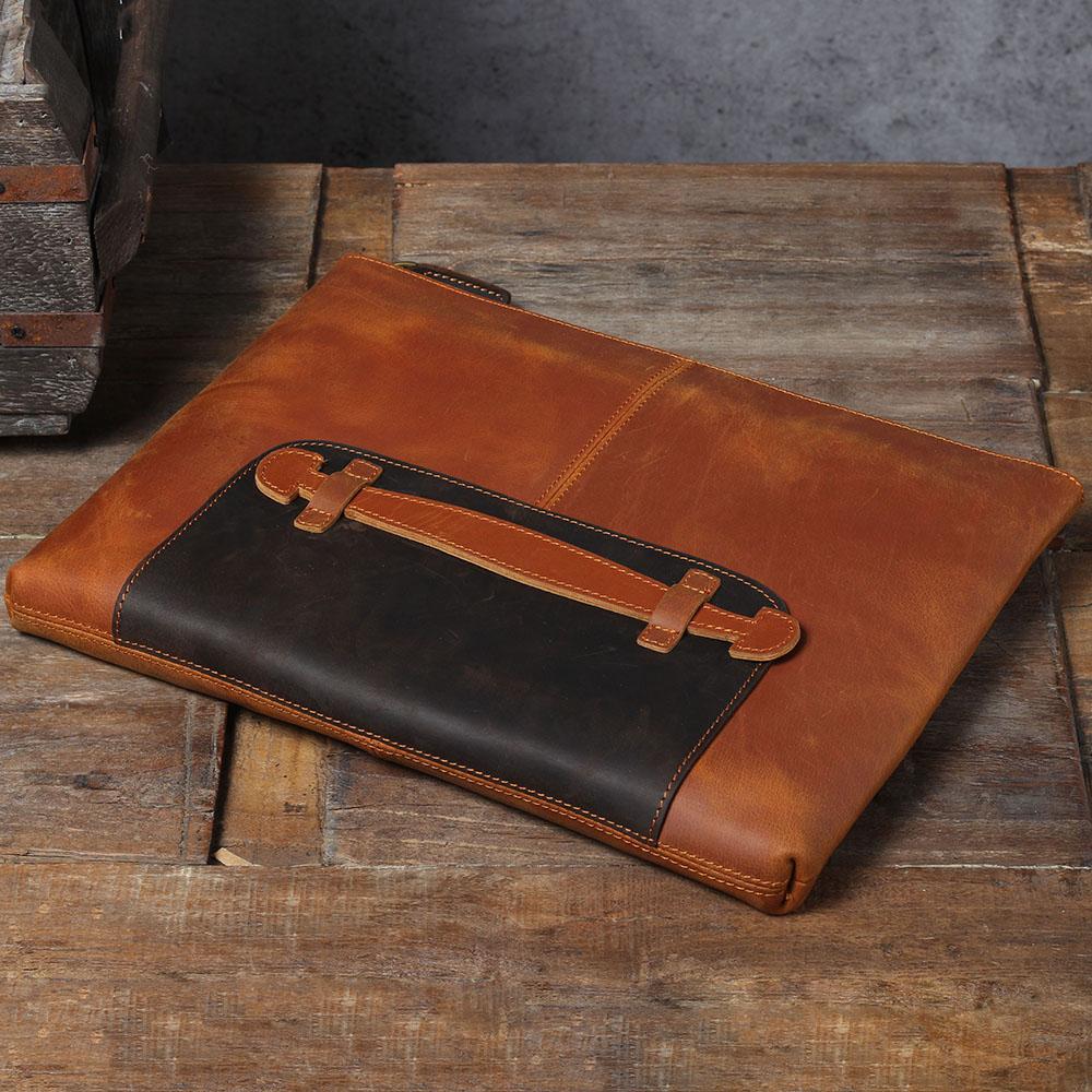 Laptophülle aus Leder – Kaora — 58