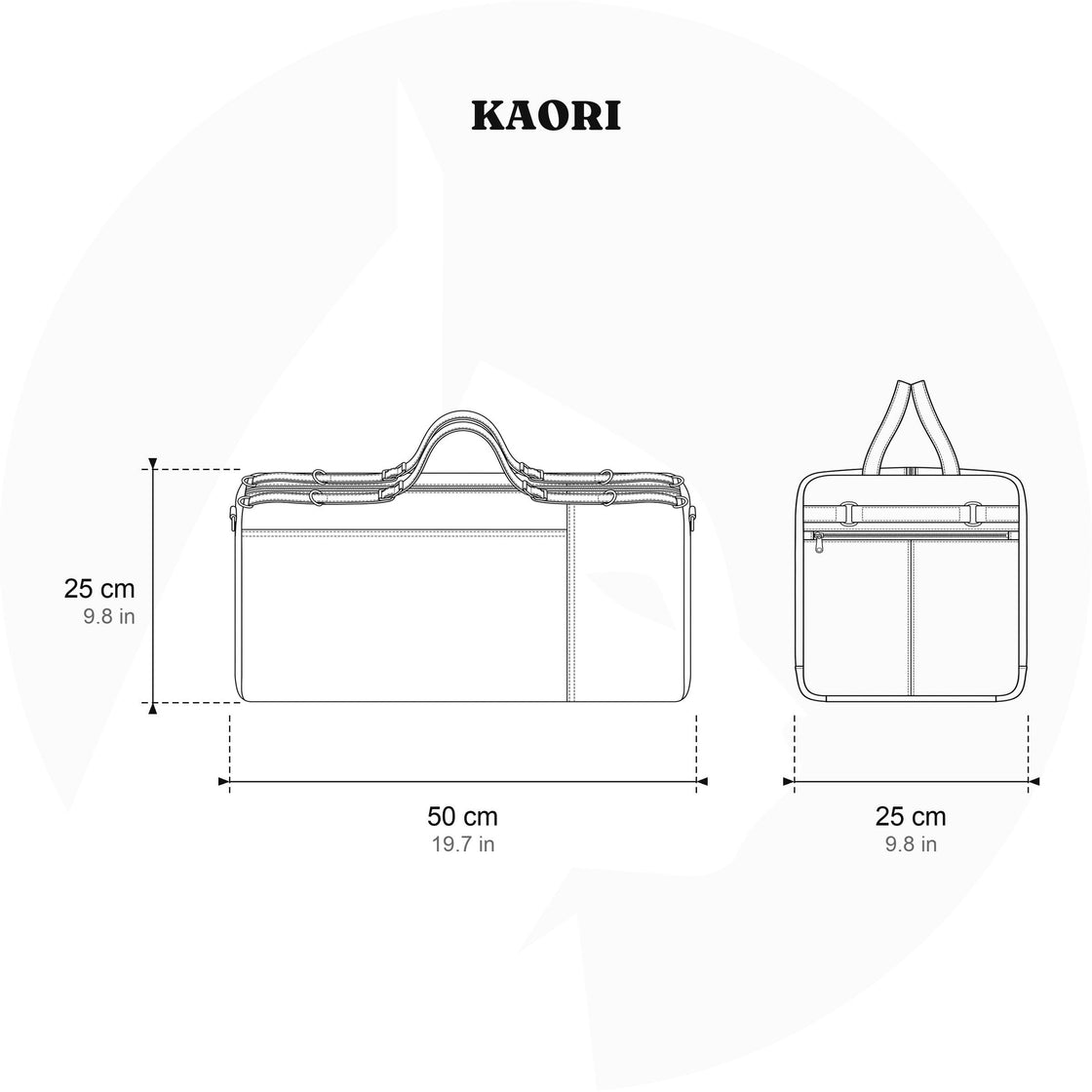 Sac de voyage en toile 31 L – Kaori — 19