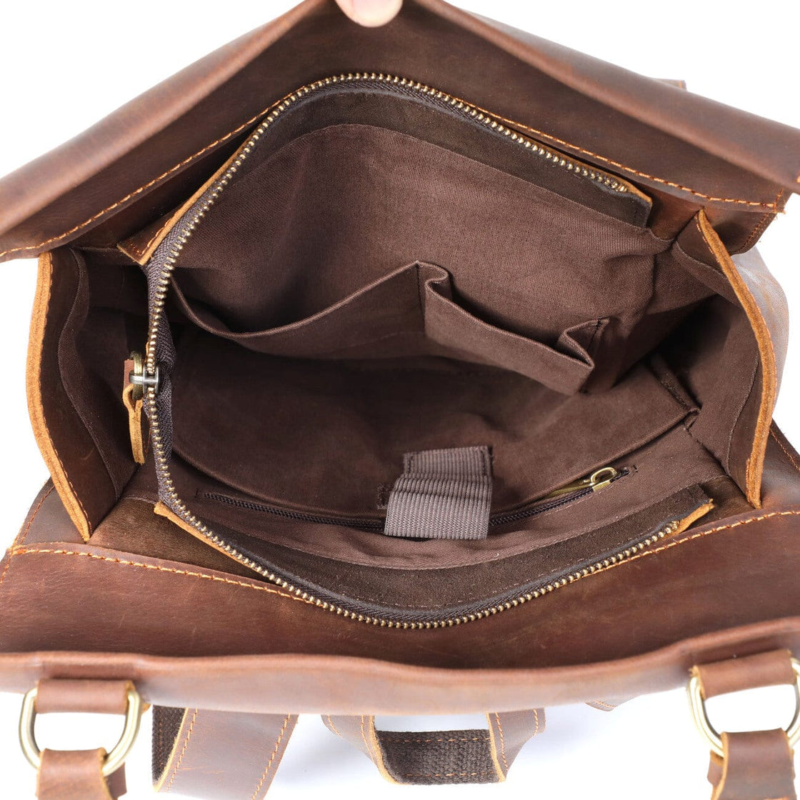 Kaplan — Full Grain Leather Backpack, image 12