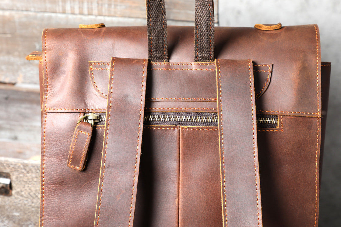 sac dos femme cuir