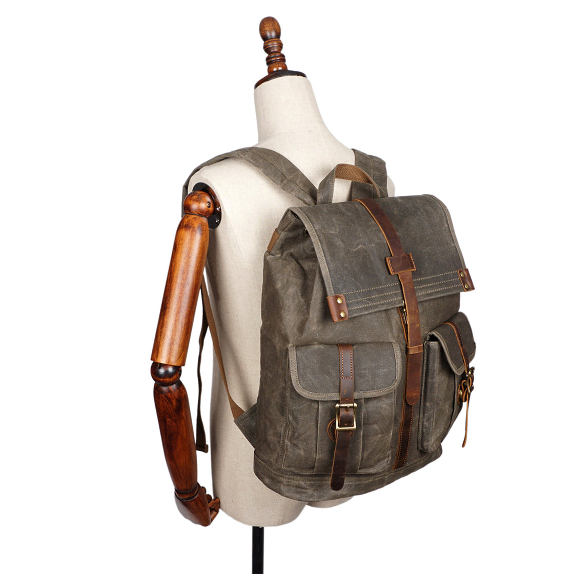 Canvasrugzak met laptopvak 24 L – Karlstad — 31