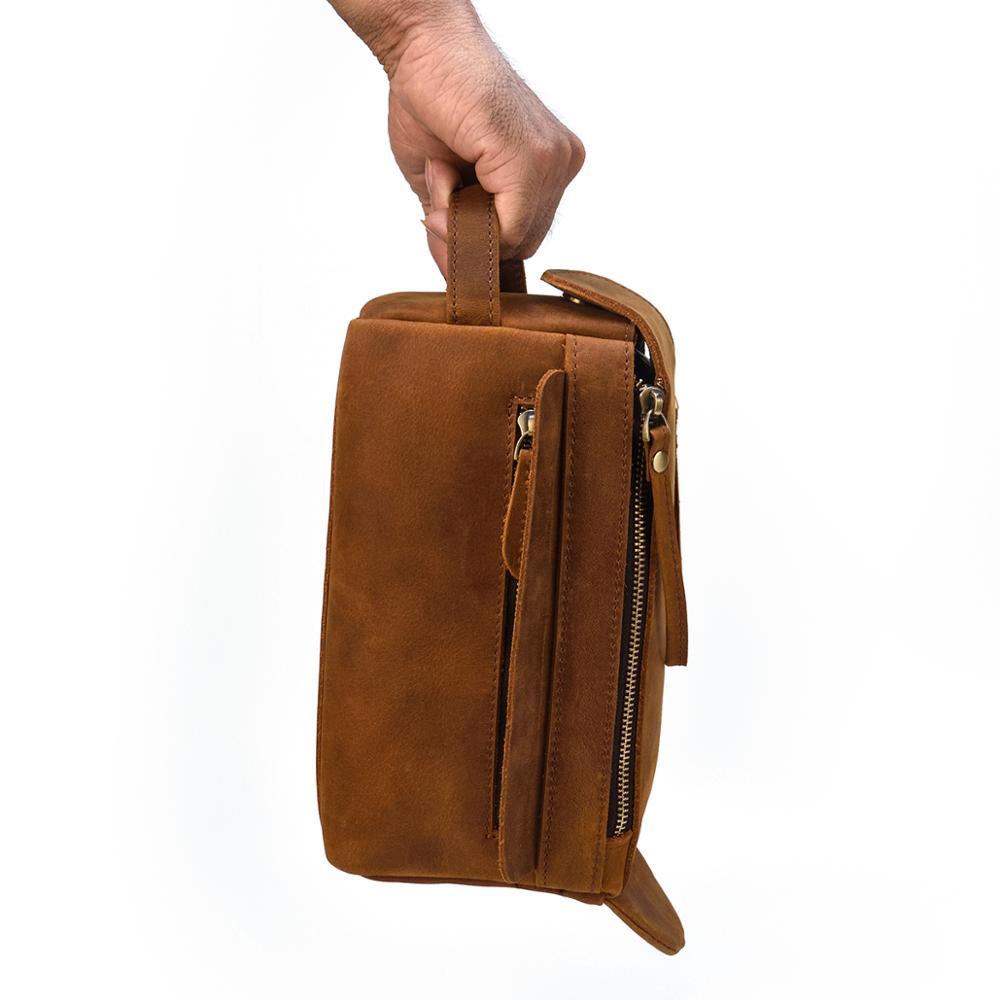 Trousse de toilette en cuir 3 L – Katmandou — 25