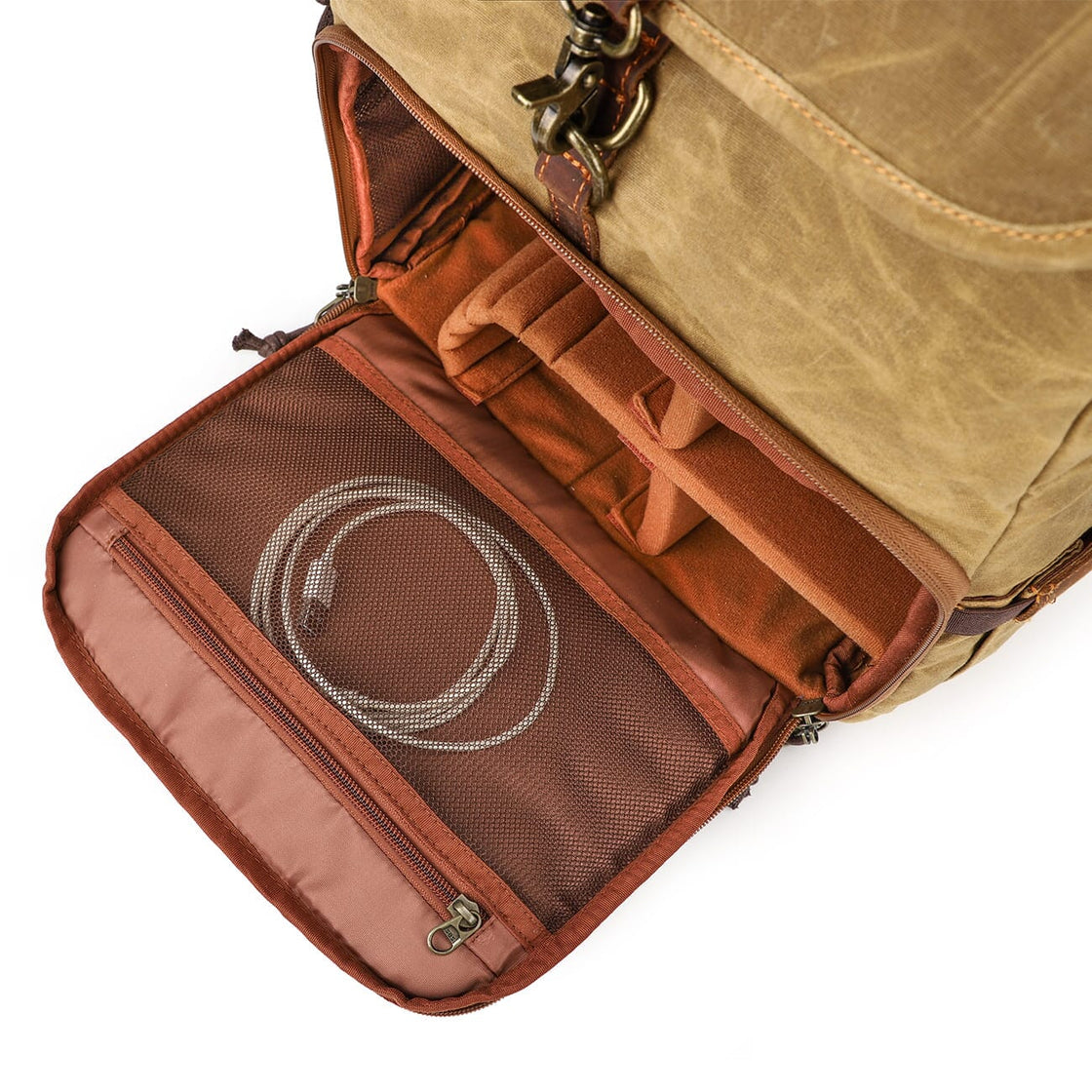 Sac à dos photo en toile 22,5 L – Kruger — 22