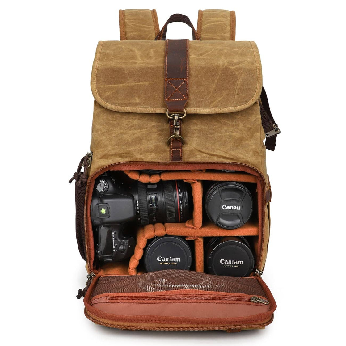 Sac à dos photo en toile 22,5 L – Kruger — 24