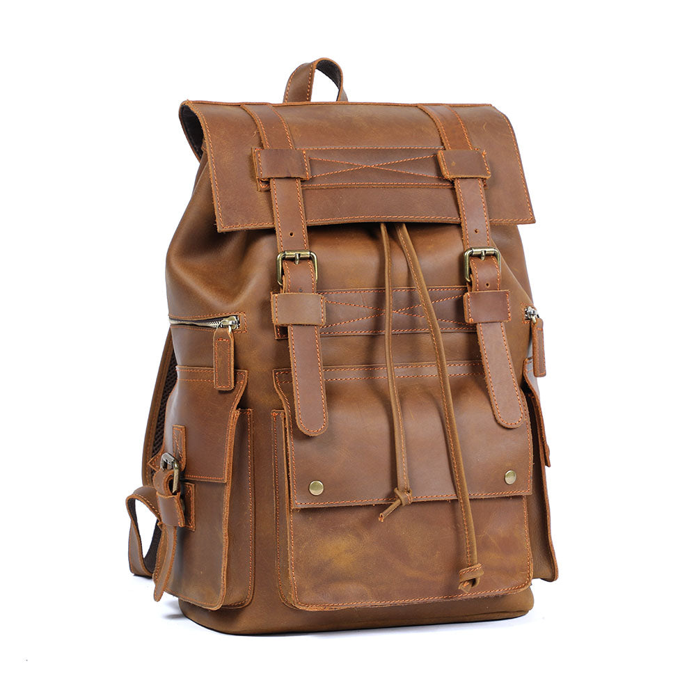 Sac à dos en cuir pour ordinateur 21 L – Kylo — 6