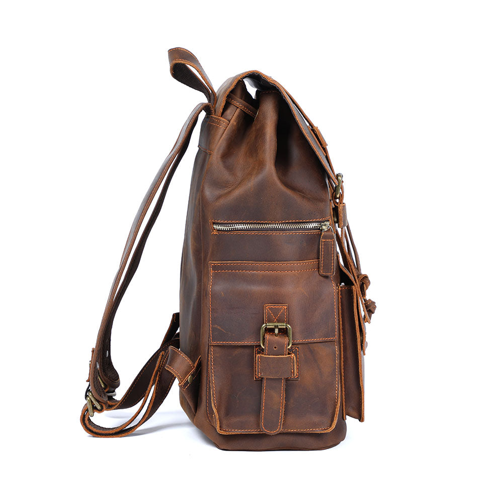 Sac à dos en cuir pour ordinateur 21 L – Kylo — 7