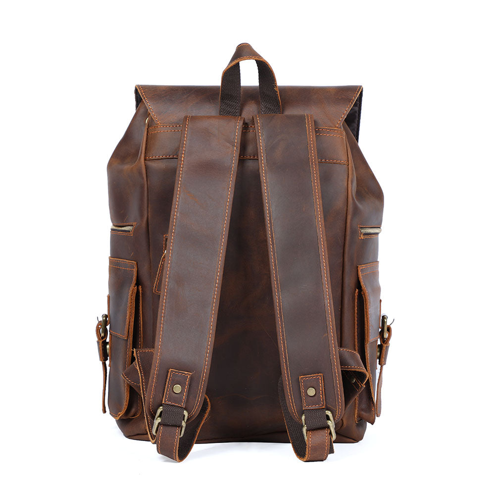 Sac à dos en cuir pour ordinateur 21 L – Kylo — 9