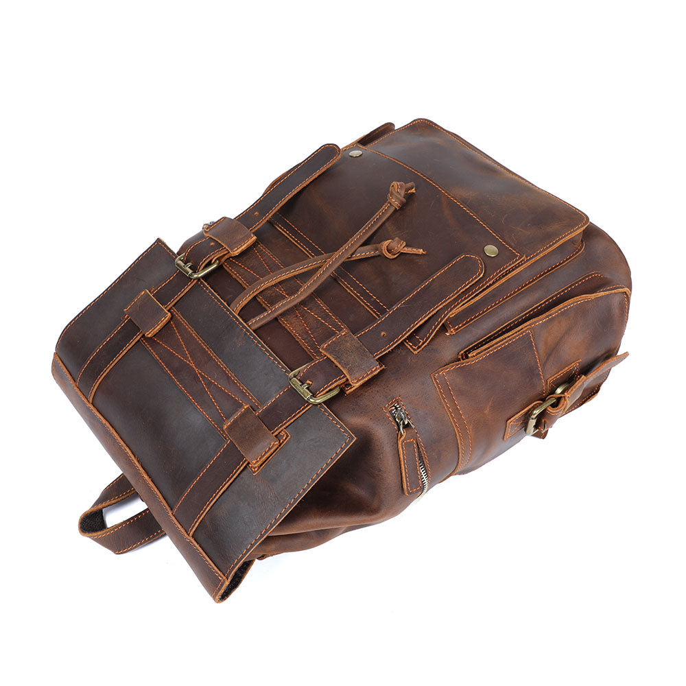 Sac à dos en cuir pour ordinateur 21 L – Kylo — 10