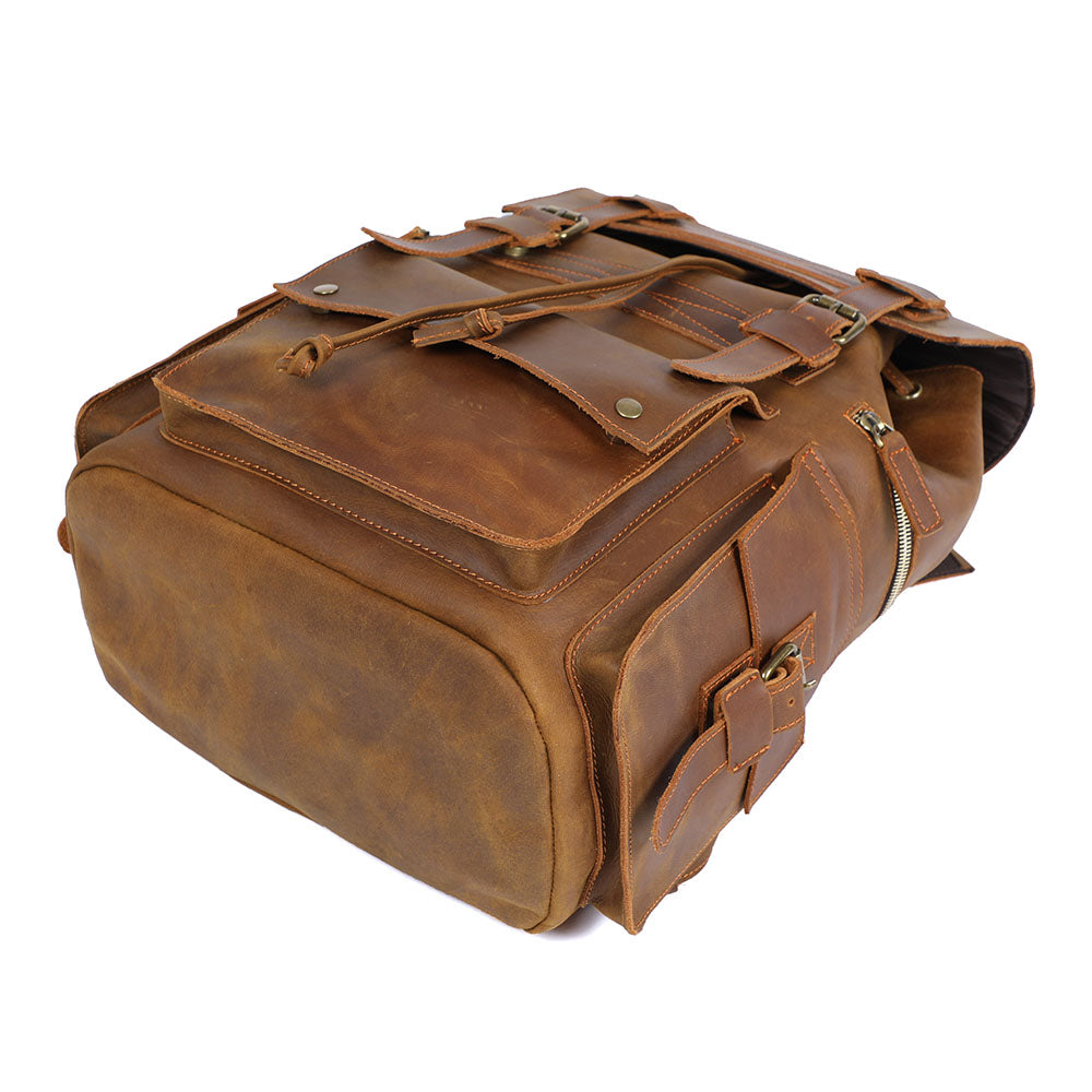 Sac à dos en cuir pour ordinateur 21 L – Kylo — 11