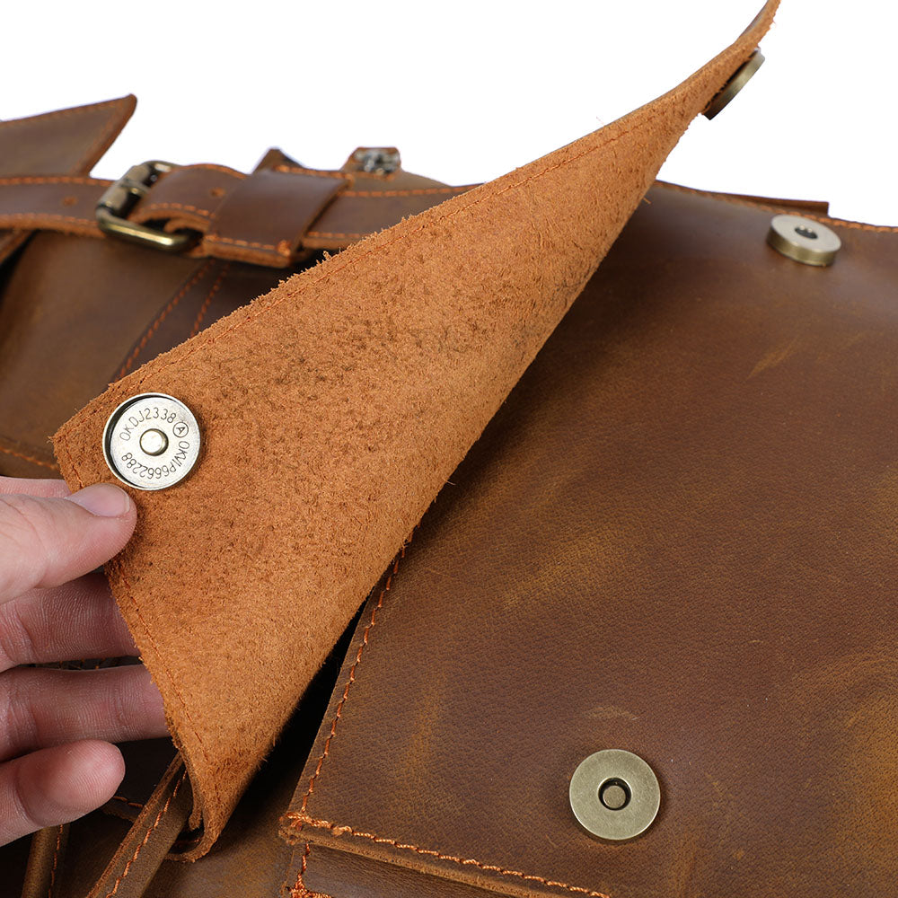 Sac à dos en cuir pour ordinateur 21 L – Kylo — 17