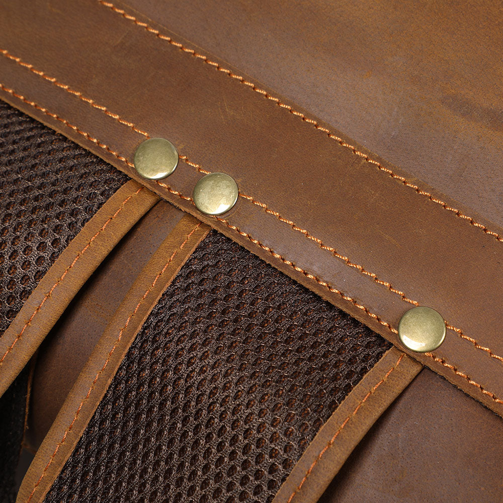 Sac à dos en cuir pour ordinateur 21 L – Kylo — 19
