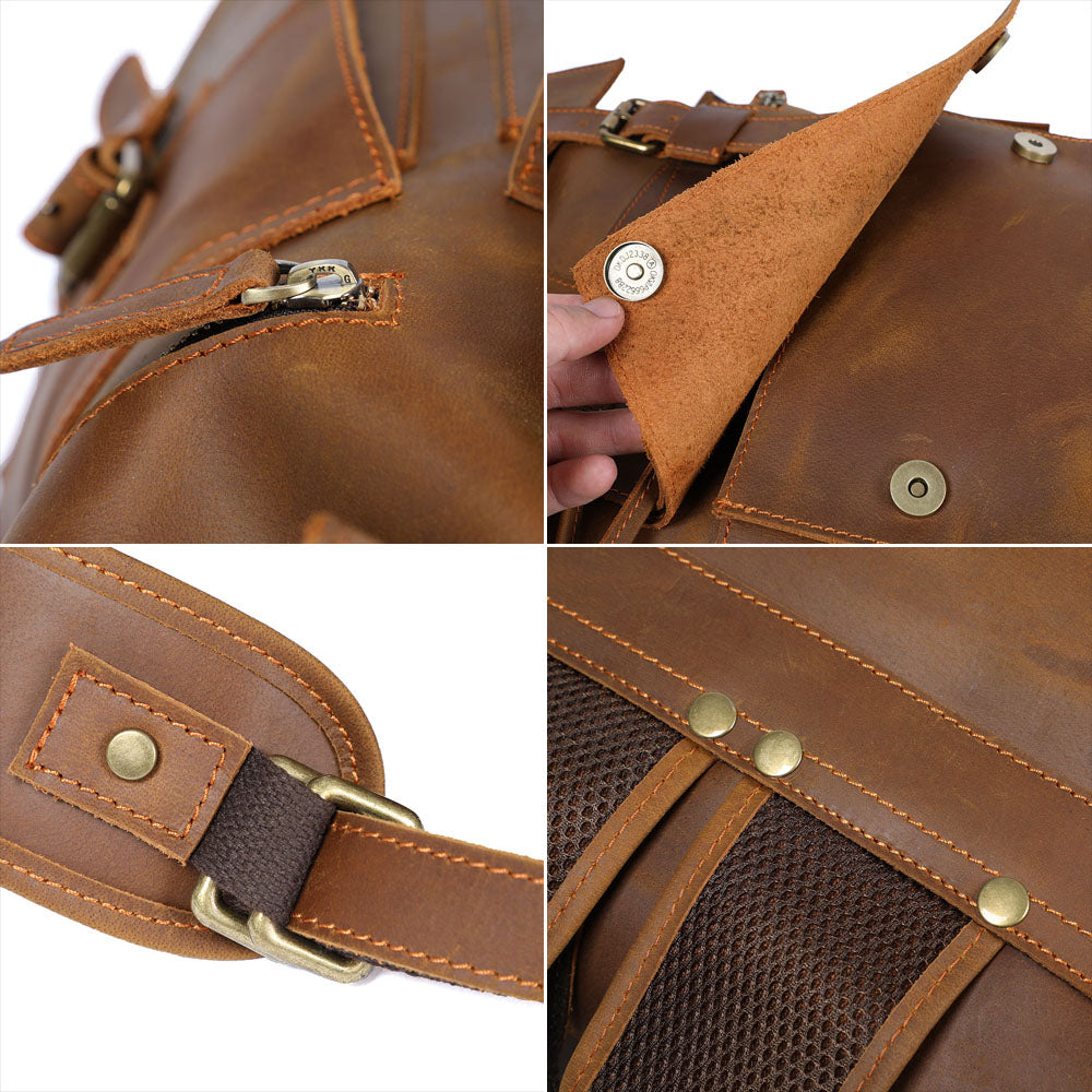 Sac à dos en cuir pour ordinateur 21 L – Kylo — 21