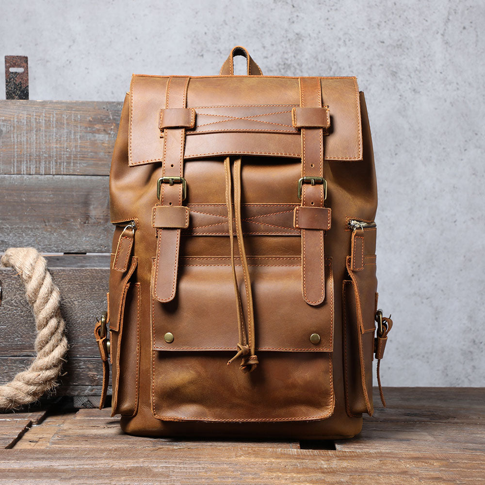 Sac à dos en cuir pour ordinateur 21 L – Kylo — 28