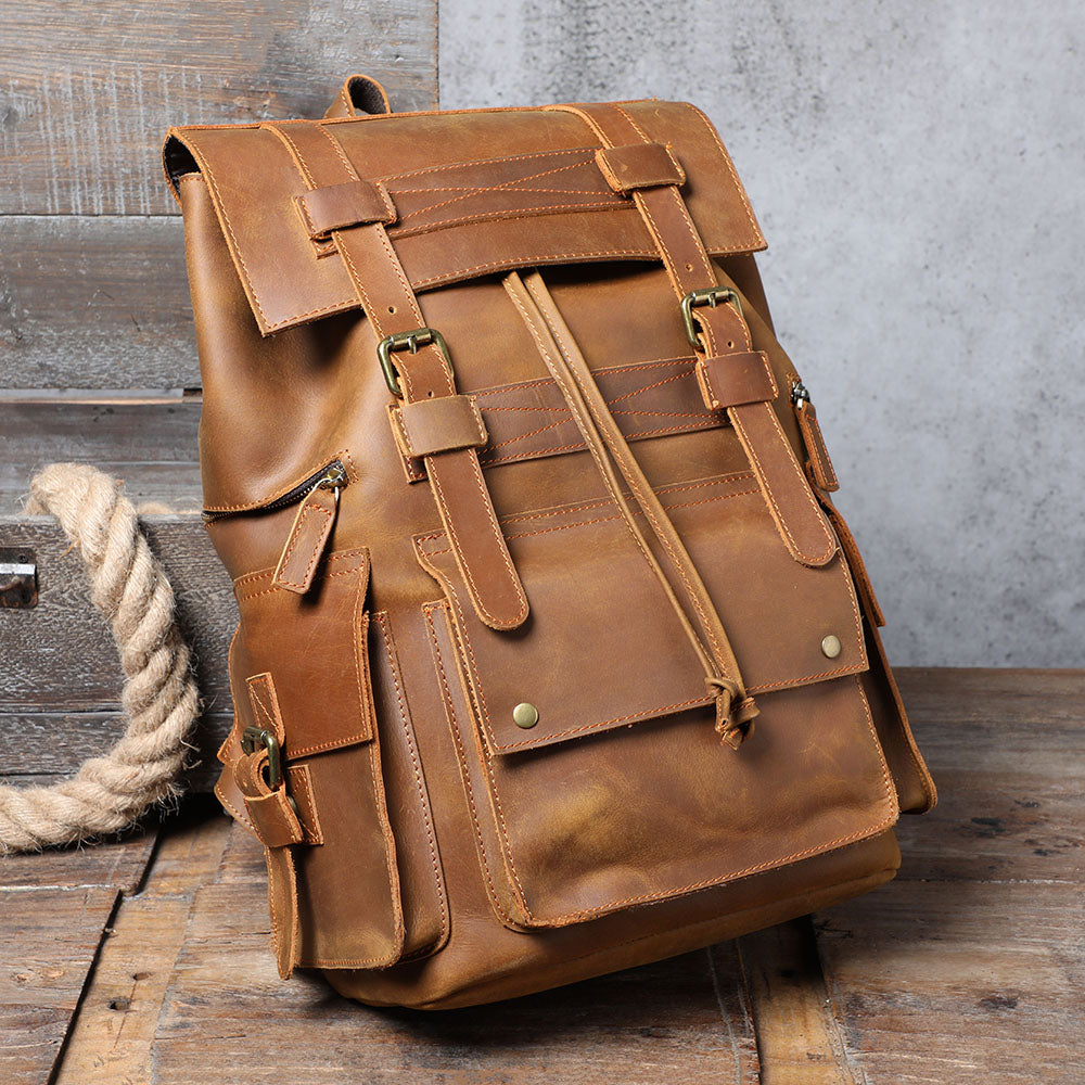 Sac à dos en cuir pour ordinateur 21 L – Kylo — 29