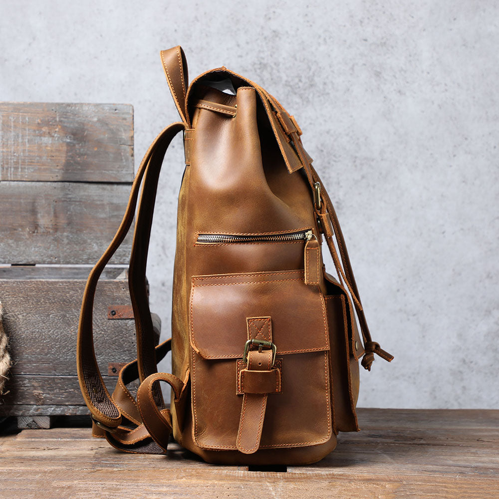 Sac à dos en cuir pour ordinateur 21 L – Kylo — 30