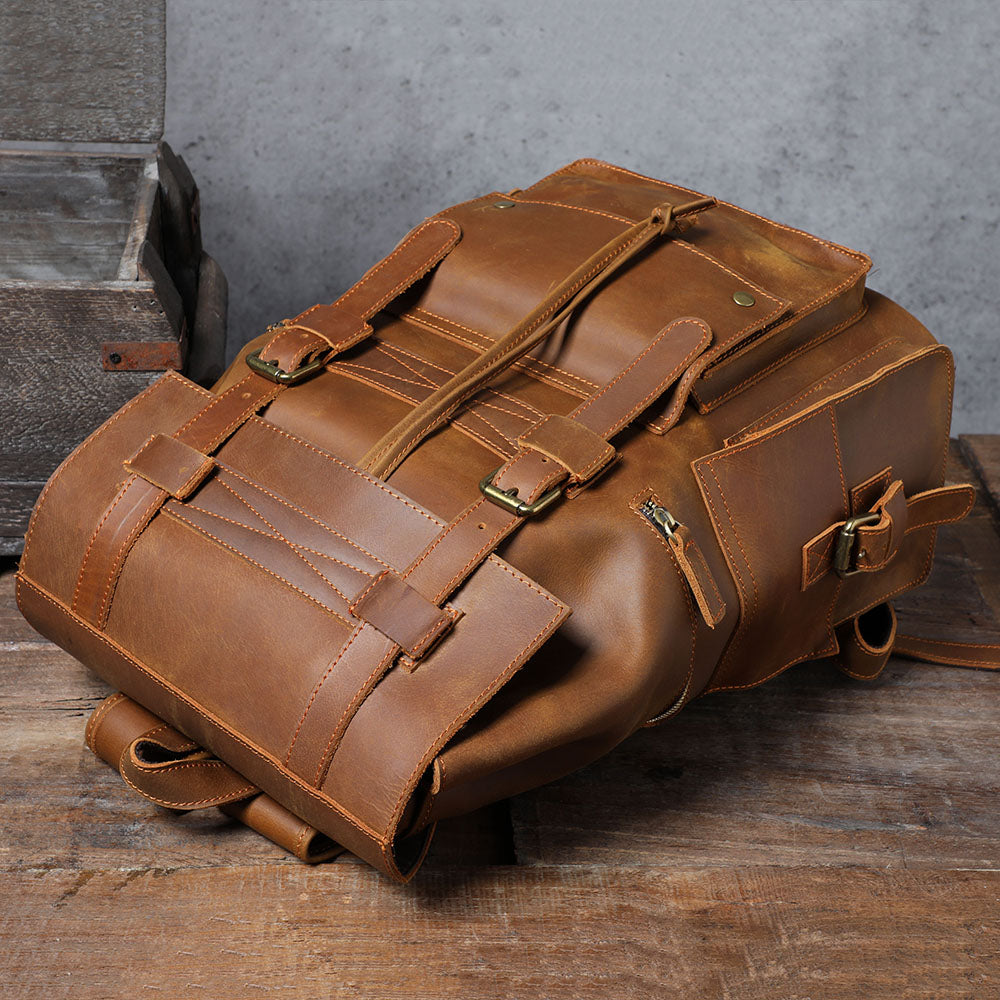 Sac à dos en cuir pour ordinateur 21 L – Kylo — 32