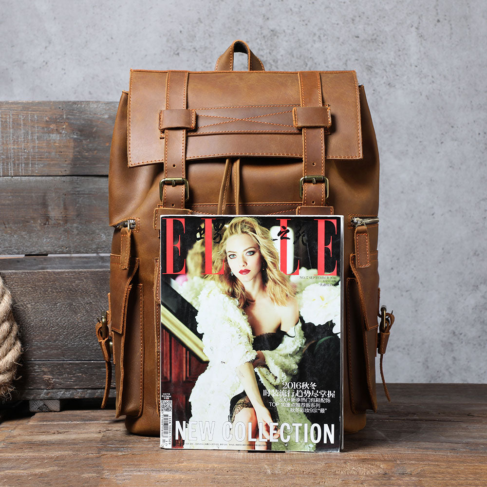 Sac à dos en cuir pour ordinateur 21 L – Kylo — 42