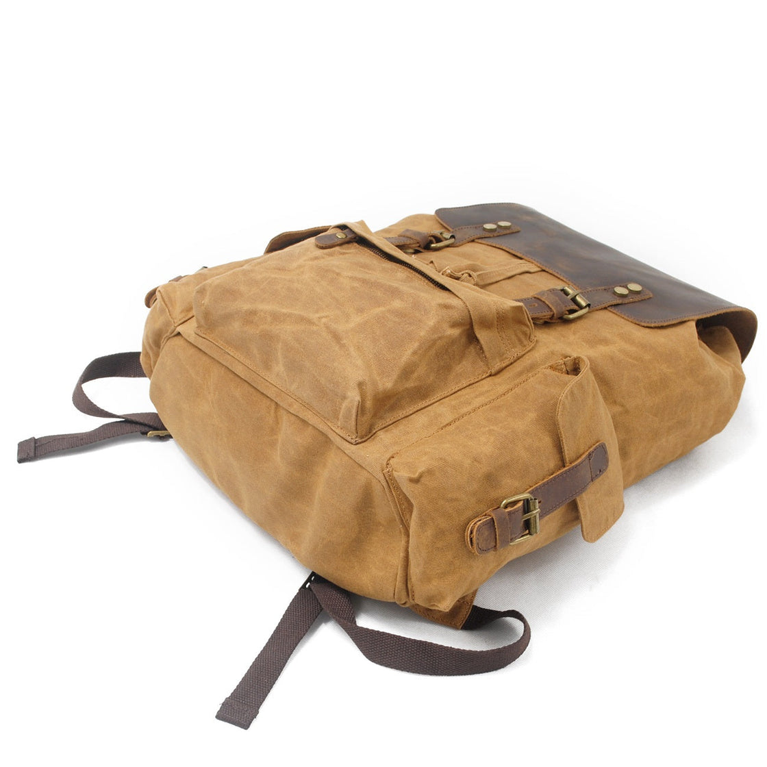 Latvia — Waxed Canvas Backpack, image 4