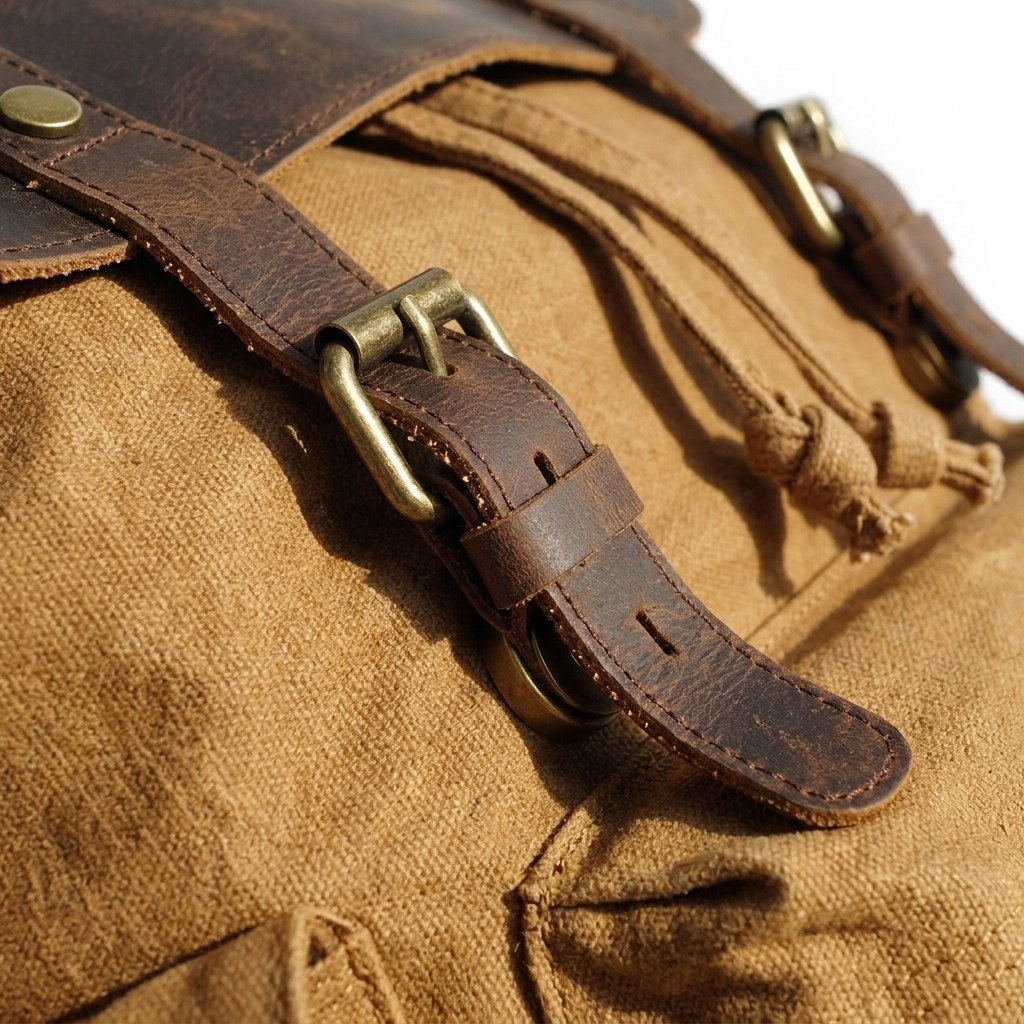 Latvia — Waxed Canvas Backpack, image 12